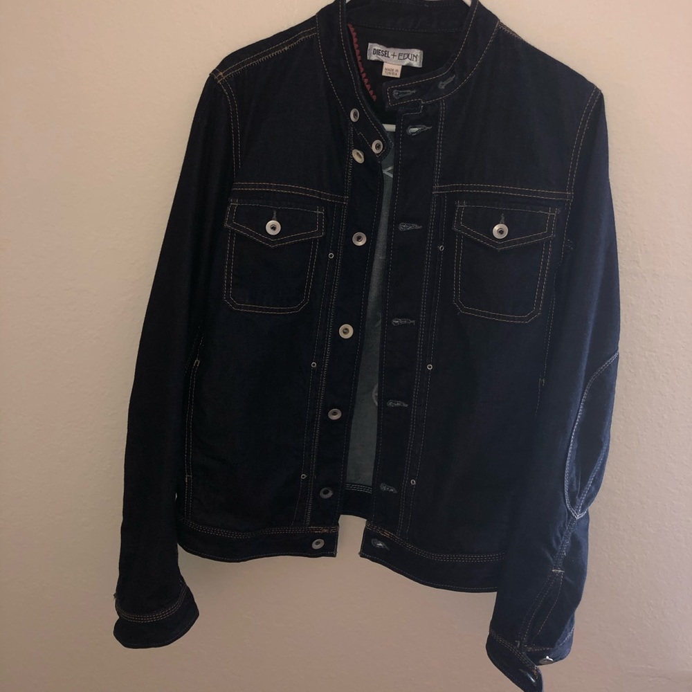 Diesel + Edun collaboration denim jacket